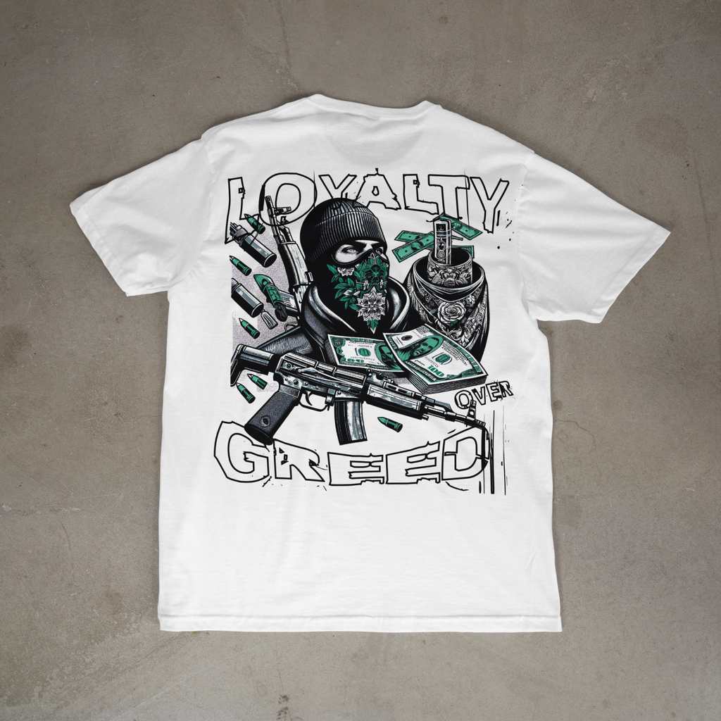 Dangerous Wear Tee-Loyalty Over Greed