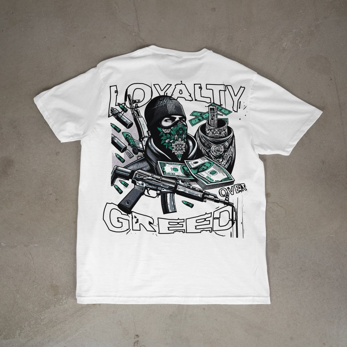 Dangerous Wear Tee-Loyalty Over Greed