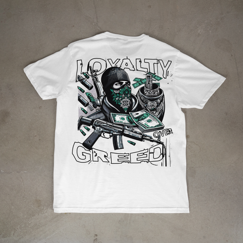 Dangerous Wear Tee-Loyalty Over Greed