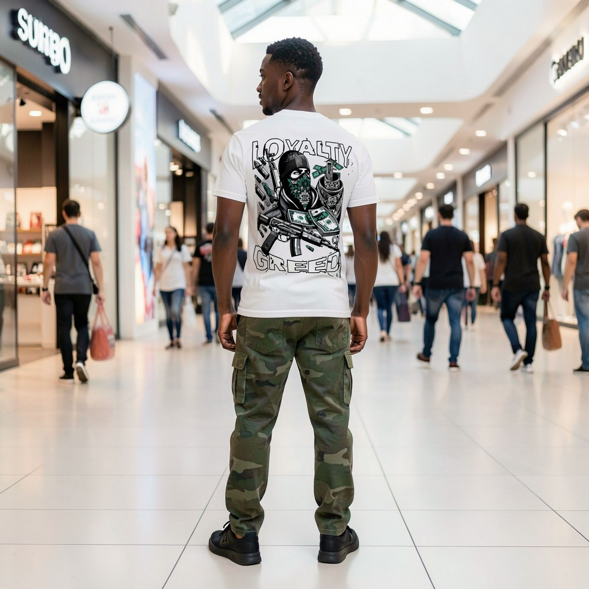 Dangerous Wear Tee-Loyalty Over Greed